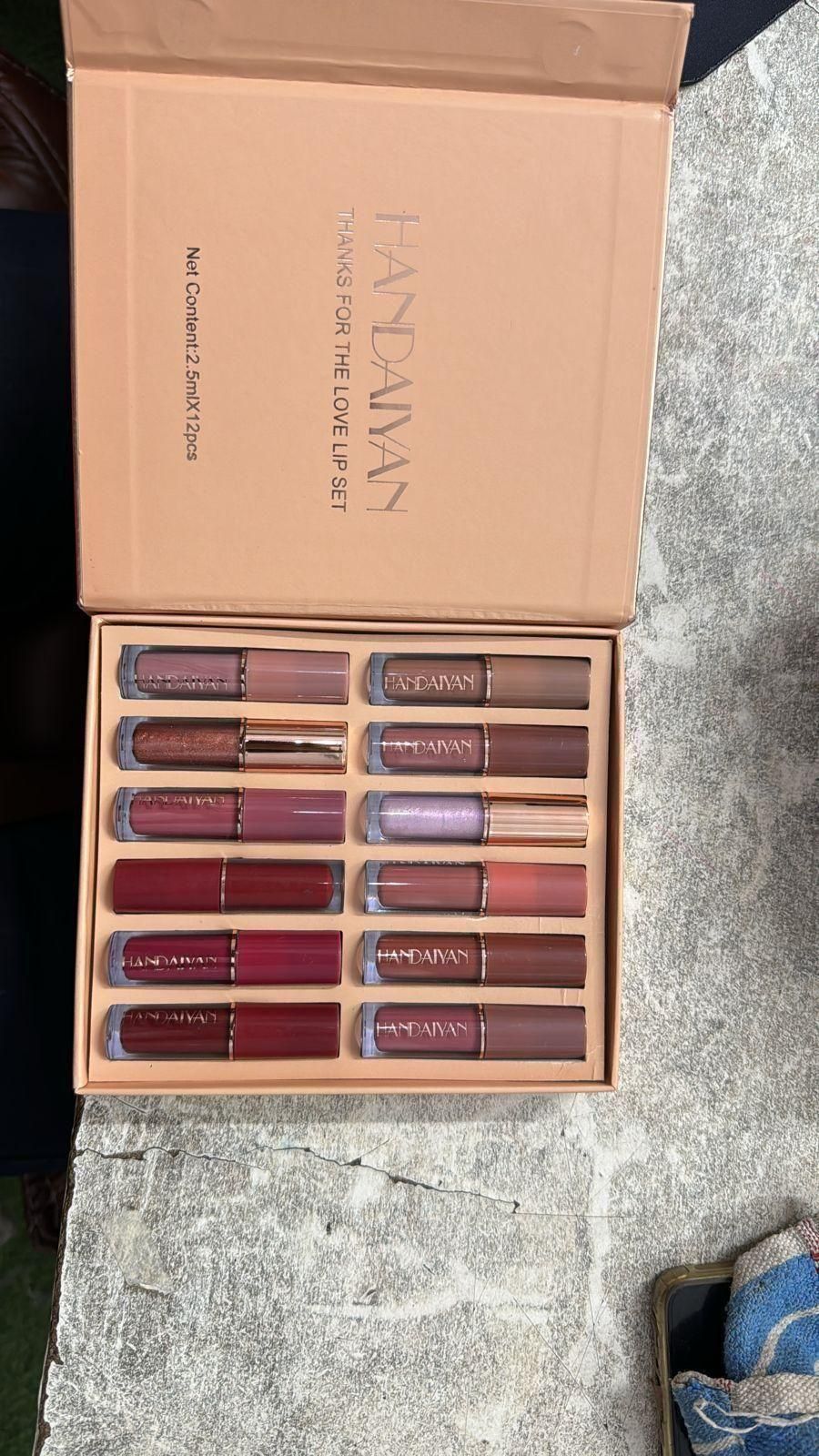 Matte Liquid Lipstick Set 12Pcs