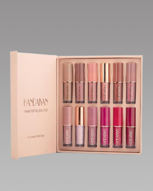 Matte Liquid Lipstick Set 12Pcs