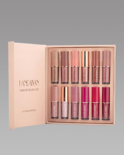 Matte Liquid Lipstick Set 12Pcs