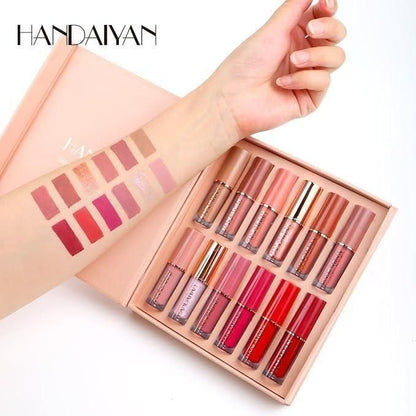 Matte Liquid Lipstick Set 12Pcs